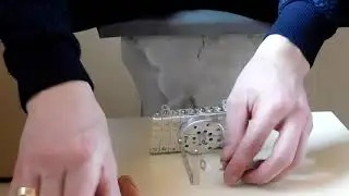 Железнодорожный кран из советского конструктора