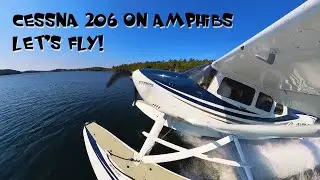 SATIONAIR 206 on AMPHIBS - LET'S FLY