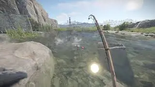 Rust - the new  fishing ,  catching some nice trophy #rust #fishing
