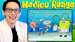 Médico Reage a Bob Esponja