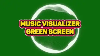 Circle Music Visualizer Effects | Green Screen HD