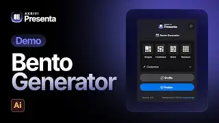 Bento Generator™ Demo – Adobe Illustrator Plugin for Bento Grids