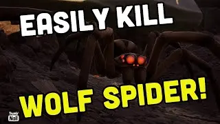 Grounded | How to KILL The WOLF SPIDERS EASY GUIDE! | Oak Tree Lab Location