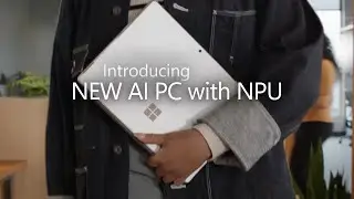 NEW Microsoft Surface AI PC with NPU!