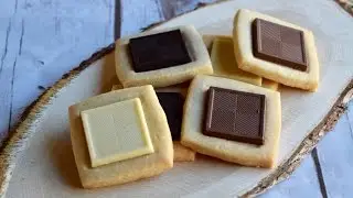 How to Make Chocolate Tile Shortbread Cookies