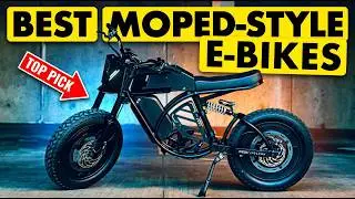 TOP 10 BEST MOPED-STYLE E-BIKES