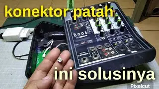 MIXER soket patah,jangan bingung,begini cara perbaikinya,