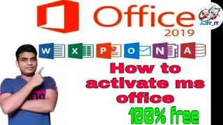 How to activate ms office 2019 & MS 2021? kaise ms office 2019 & MS 2021  ko active kia jatahe?