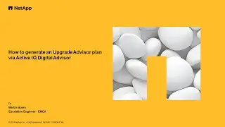 How to generate an Upgrade Advisor plan via Active IQ Digital Advisor