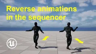 How to reverse animation in sequencer in Unreal Engine 5