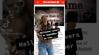 Halloween Lovers in September