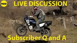 2023 Husqvarna Norden Expedition | Live discussion with subscriber questions.