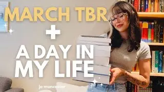 march tbr + a day in my life 📚🎨✨ game dev student & artist vlog