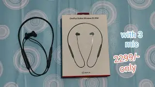 Neckband headphone with 3 mic #oneplus #unboxing #review #testing