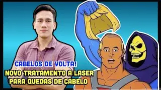 Novo Tratamento inovador a laser  para crescimento de cabelos!