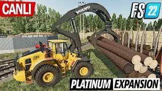 Platinum Edition İlk Canlı Yayın! Yeni Harita, Yeni Araçlar... - Farming Simulator 22