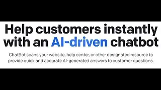 Build an AI Chatbot for your website / business (No Coding)