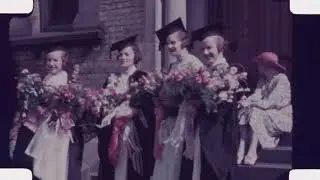 Clara Benson - home movies  [Military Parade, Graduation and Commencement, Toronto ca. 1940]
