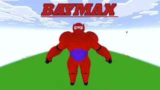 Minecraft BayMax 3d Art | Timelapse Build | StirixBoyz