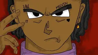 Drawing YNW Melly | DBZ Style