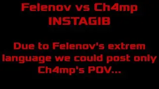 Felenov challenges Ch4mp after months of training, this is what happened...