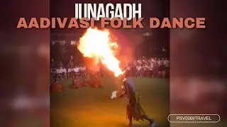 Aadivasi folk dance 🏹 in Vishal lords inn Gir forest | Hariprabodhamo🔥