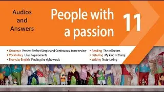 New Headway 5th Edition Pre- Intermediate Answers| Unit 11| people with a Passion