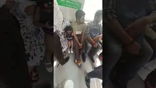 shameless 😂 guy in Delhi metro who was not ready to get up from the ladies seat #delhi #delhimetro