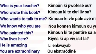 Apran'n pale anglè fasilman || Learn English easily