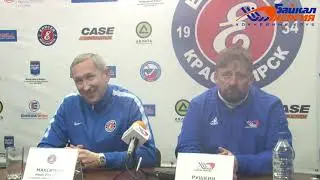 Андрей Рушкин и Иван  Максимов о матче 