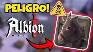 ZONA NEGRA vs UNA MULA en ALBION ONLINE - Así Sobreviví en zona negra