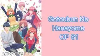 Gotoubun No Hanayome OP S1 | Gotoubun No Kimochi | Vocals Only | No Copyright #3