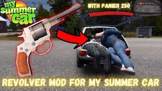 Revolver mod and Panier250 | My Summer Car 