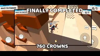 COMPLETING MY 760 CROWNS||STUMBLE GUYS|| SKULL SG||