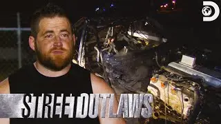 Race Replay: Kamikaze Crashes the El Camino | Street Outlaws
