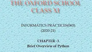 Introduction to python
