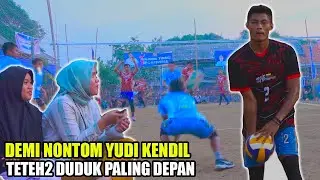 CUACA MULAI GELAP, YUDI KENDIL KESULITAN LAKUKAN RECEIVE | VOLI TERBARU KENCANA AGUNG CUP