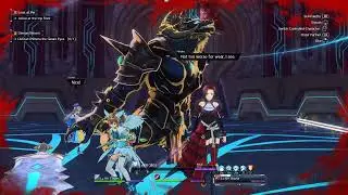 SAO Alicization Lycoris Silica vs lvl999 Chimera The Gleam-eyes
