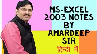 MS-Excel 2003 Full, Formula & Functions, Worksheet...
