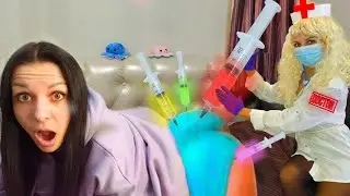 4 БИОЛОГИЧЕСКИЙ УКОЛ для СЕРГЕЯ и ЮЛИ и 1 УЖАСНАЯ КЛИЗМА // ЮС ШОУ
