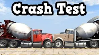 BeamNG Drive 0.4.1.0 - Truck Crash Test Simulation