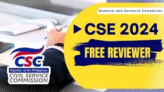 Career Service Exam 2024 - Grammar and Sentence Completion (1)