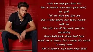 Niall Horan - Cross Your Mind (Lyrics)