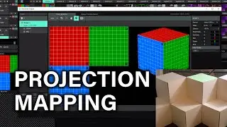 Projection Mapping Tutorial Resolume || VJ Loops Box Mapping V1