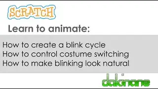 Scratch animate an Eye Blink