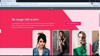 Image carousel and gallery modern style wordpress elementor Section