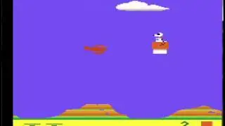 SNOOPY AND THE RED BARON -ATARI 2600-
