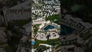 Бодрум сверху / отель Baia Bodrum 5* Hotel, Turkey, Tűrkiye / отель Бодрум