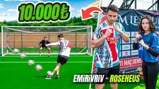 10.000₺ FUTBOL CHALLENGE VS ROSEHEUSS