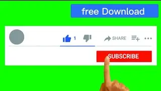 green screen subscribe chroma key